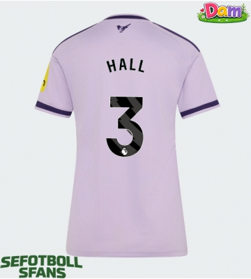 Newcastle United Lewis Hall #3 Tredje Tröja Kvinnor 2026-27 Kortärmad